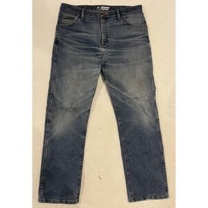 Wrangler Jeans Men 36x32‎ Blue 47 Regular Fit Advanced Comfort 47MACMS